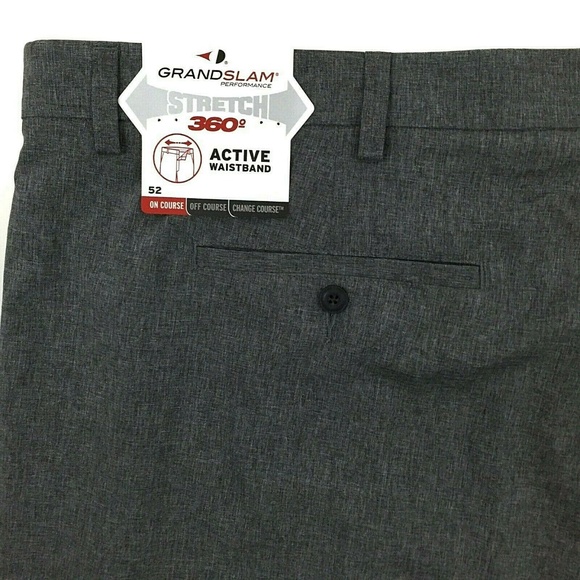 Grand Slam Performance Golf Shorts Gray Size 52 - Picture 5 of 6